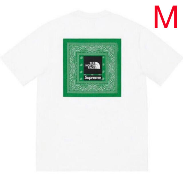 Supreme The North Face Bandana Tee white