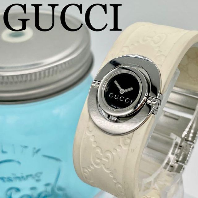 204 GUCCI グッチ時計 レディース腕時計 トワール ホワイト 人気-