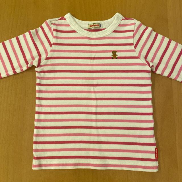 mikihouse(ミキハウス)のミキハウス　100センチ　2枚セット！ キッズ/ベビー/マタニティのキッズ服女の子用(90cm~)(Tシャツ/カットソー)の商品写真