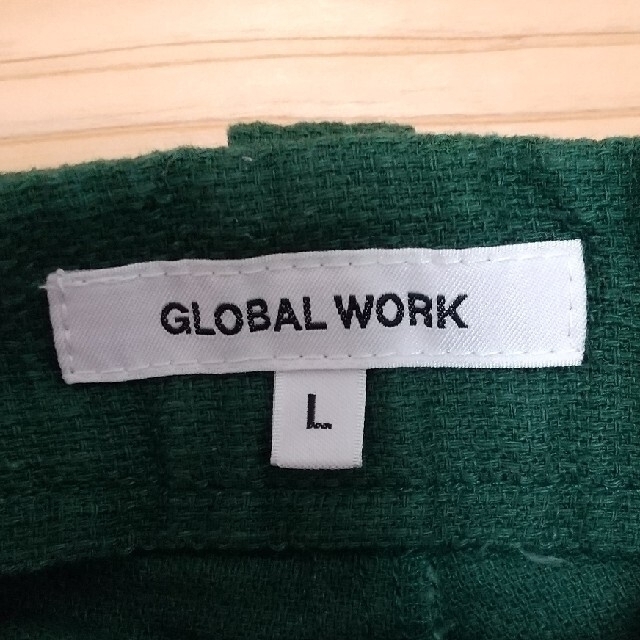 GLOBAL WORK(グローバルワーク)のGLOBAL WORK(グローバルワーク) ショートパンツ グリーン L メンズのパンツ(ショートパンツ)の商品写真