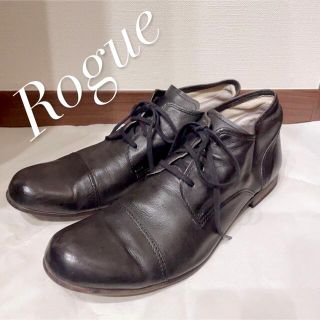 クラークス(Clarks)の【Rouge】革靴　ソフトレザー　ブラック【26cm】(デッキシューズ)