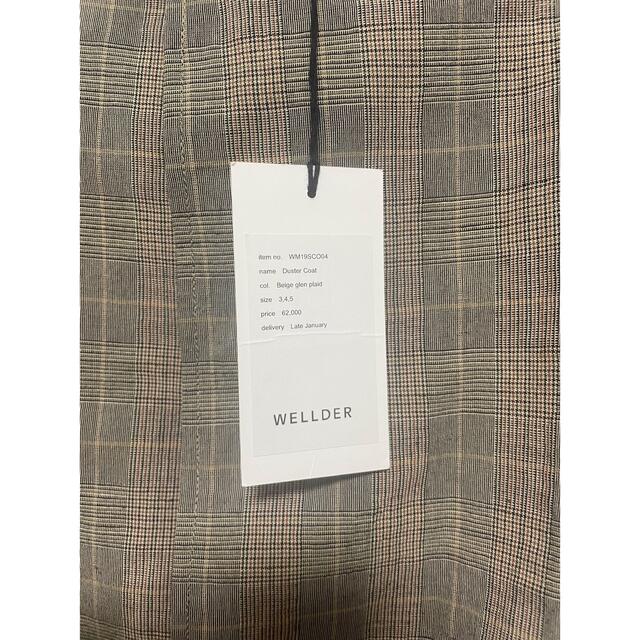 1LDK SELECT(ワンエルディーケーセレクト)の新品 wellder 19ss duster coat 4 ウェルダー メンズのジャケット/アウター(ステンカラーコート)の商品写真