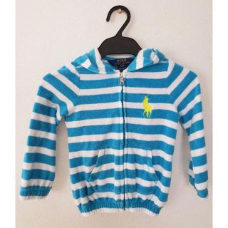 ポロラルフローレン(POLO RALPH LAUREN)のラルフローレン　タオル　パーカー　ボーダー(ジャケット/上着)