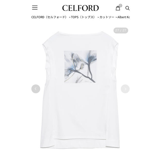 【新品/未使用/タグ付き】CELFORD AlbertKoetsierロングT