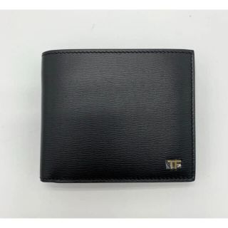 トムフォード(TOM FORD)のトムフォード/TOM FORD 2つ折りウォレット 短財布　ブラック(折り財布)