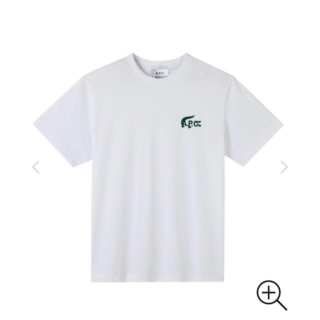 lacoste × a.p.c スモールロゴTシャツ