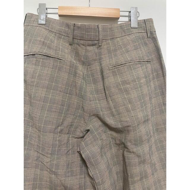 1LDK SELECT(ワンエルディーケーセレクト)の新品 WELLDER TWO TUCK WIDE TROUSERS 4 メンズのパンツ(スラックス)の商品写真