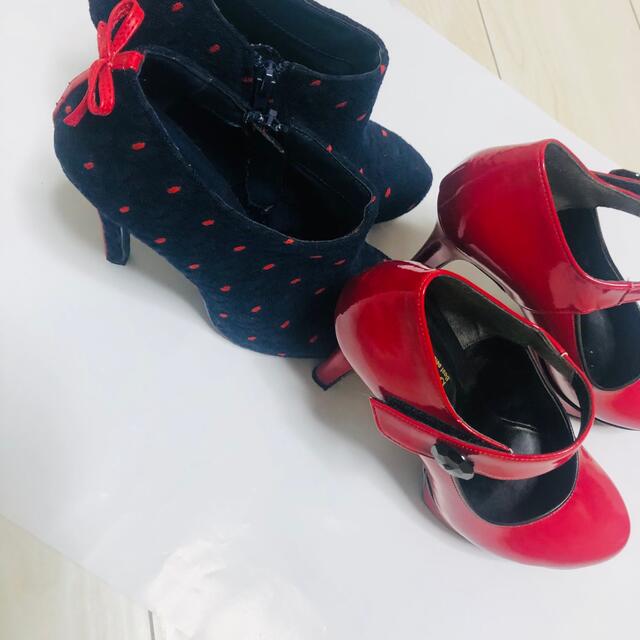 とても可愛いハイヒール2足セット