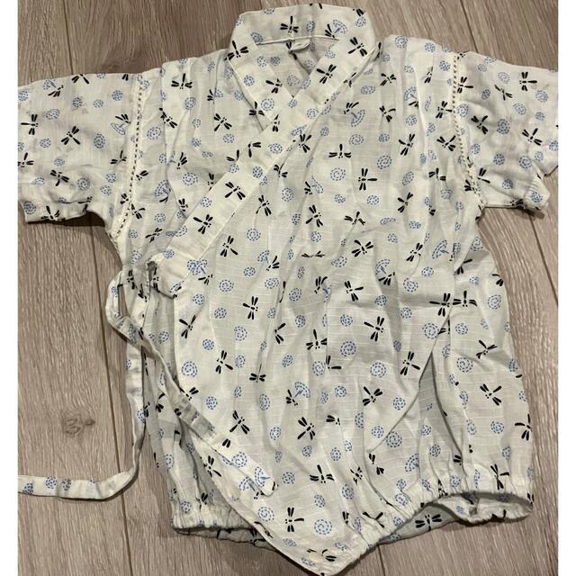 甚平　ロンパース　70 キッズ/ベビー/マタニティのベビー服(~85cm)(甚平/浴衣)の商品写真