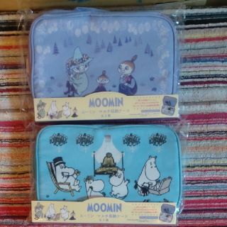 ムーミン(MOOMIN)のムーミン マルチ収納ケース 全2種セット（デザインABセット）(その他)