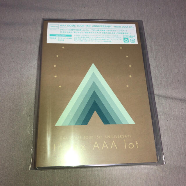 AAA(トリプルエー)のAAA　DOME　TOUR　15th　ANNIVERSARY　-thanx　AA エンタメ/ホビーのDVD/ブルーレイ(ミュージック)の商品写真