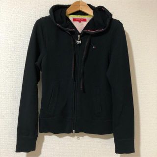 トミーガール(tommy girl)のトミーガール　パーカー　ブラック(パーカー)