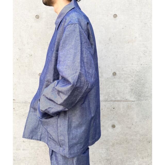 1LDK SELECT(ワンエルディーケーセレクト)の新品　wellder Barn Coat Denim-ish Twill 1 メンズのジャケット/アウター(ブルゾン)の商品写真