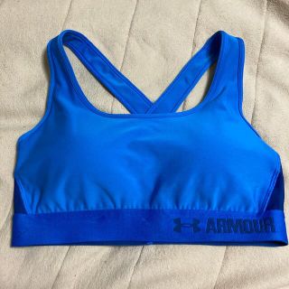 アンダーアーマー(UNDER ARMOUR)のみんと様専用スポーツブラ★ブルー(ブラ)