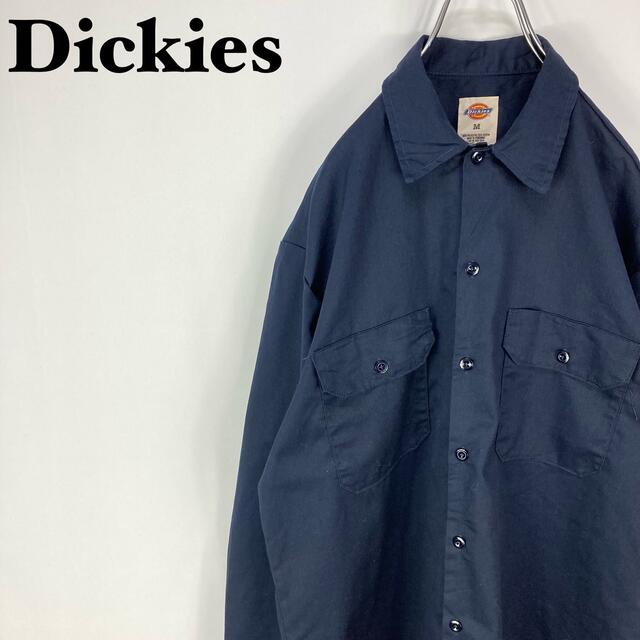 Dickies(ディッキーズ)のディッキーズ☆ロゴタグ フラップポケット 長袖 LS ワークシャツ メンズのトップス(シャツ)の商品写真