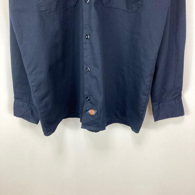 Dickies(ディッキーズ)のディッキーズ☆ロゴタグ フラップポケット 長袖 LS ワークシャツ メンズのトップス(シャツ)の商品写真