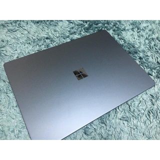 マイクロソフト(Microsoft)の【奏心風様専用】surface Laptop2アイスブルー256GB オフィス有(ノートPC)