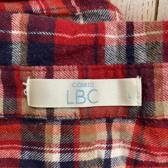 Lbc(エルビーシー)のLBC チェックシャツ レディースのトップス(シャツ/ブラウス(長袖/七分))の商品写真