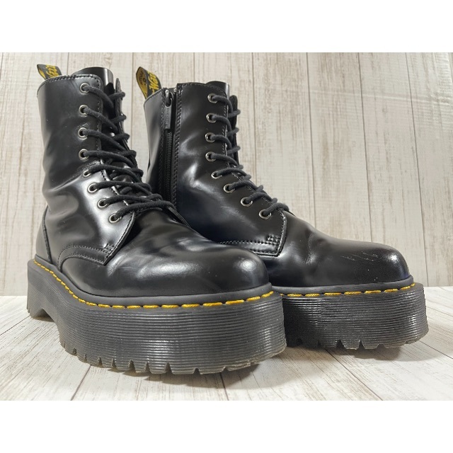 Dr.Martens ドクターマーチン 1460 ジェイドン 厚底 サイドジップ 8ホール ブラック 黒 ORIGINALS BOOTS JADON  PLATFORM 8H BLACK 国内正規品 : hi-fine - 通販 - Yahoo!ショッピング