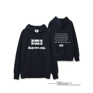 アダムエロぺ(Adam et Rope')の【ネイビー系（42）】【oasis for ADAM ET ROPE'】SONG LYRICS PARKA/UNISEX(その他)