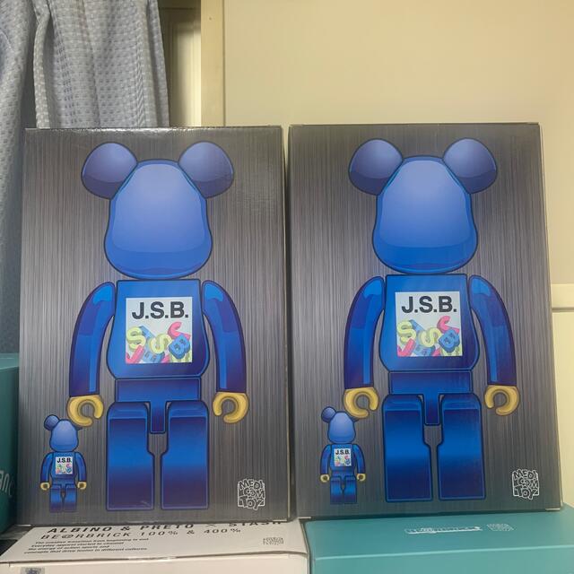 2個 BE@RBRICK J.S.B. 3RD Ver. 100%&400% エンタメ/ホビーのフィギュア(その他)の商品写真