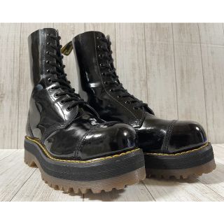 ドクターマーチン(Dr.Martens)の激レアモデルドクターマーチン☆☆イングランド☆☆クレイジーボム　スチールトゥ(ブーツ)