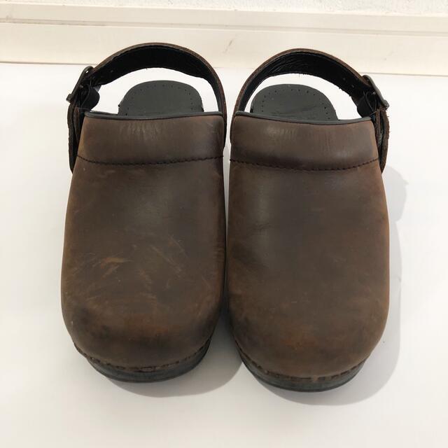 ブランドのアイテムを ダンスコ（Dansko38）プロフェッショナル アンティークブラウンブラック ローファー/革靴