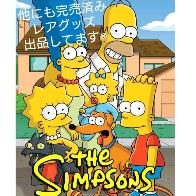 H&M(エイチアンドエム)のThe Simpsons 完売品 レア Tシャツ 全員集合 バクプリ Ｌ エンタメ/ホビーのアニメグッズ(その他)の商品写真