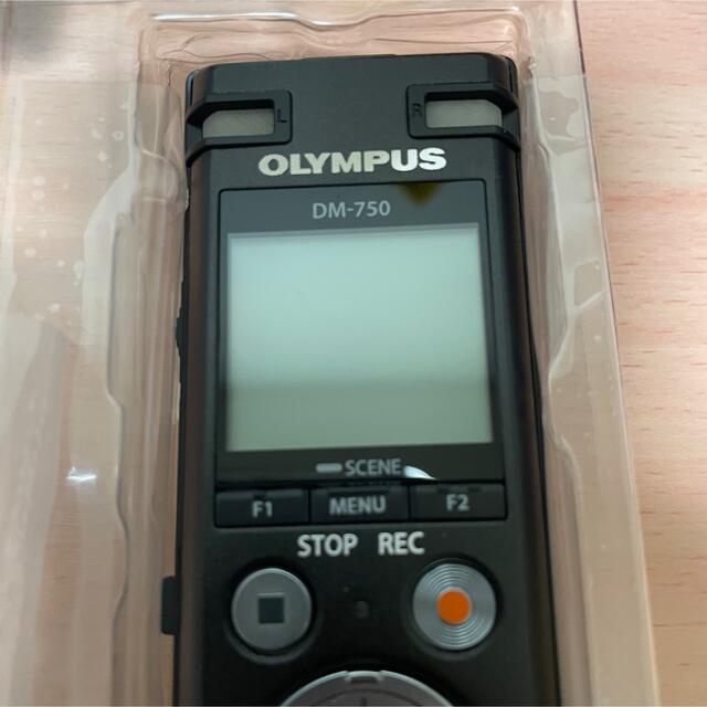 OLYMPUS(オリンパス)のOLYMPUS DM-750 BLK スマホ/家電/カメラのオーディオ機器(その他)の商品写真