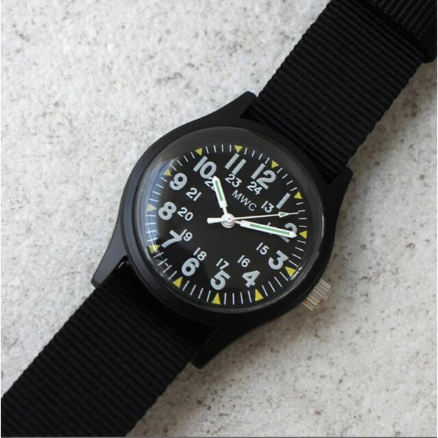 MWC   ミリタリーウォッチカンパニー　ブラック　腕時計 レディースのファッション小物(腕時計)の商品写真