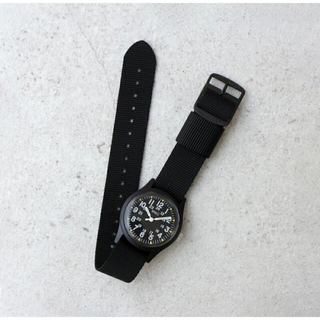 MWC   ミリタリーウォッチカンパニー　ブラック　腕時計(腕時計)
