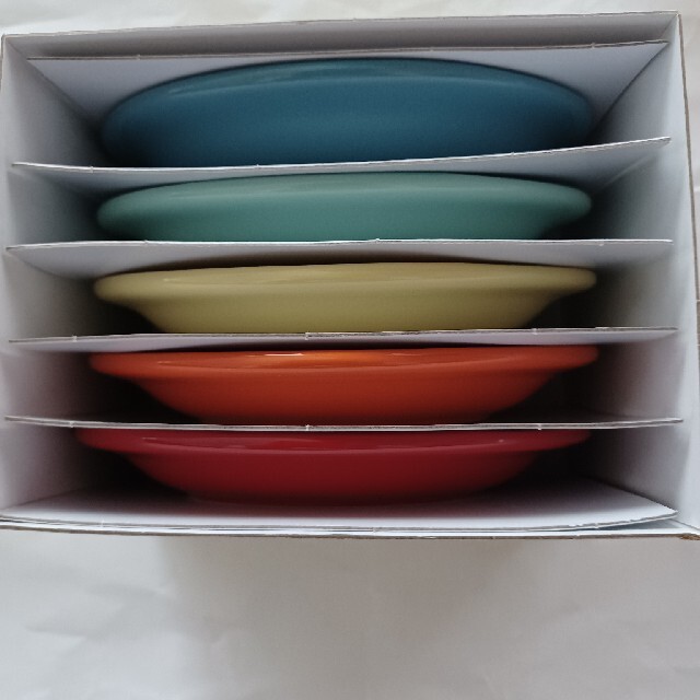 LE CREUSET(ルクルーゼ)のル・クルーゼ　ミニオーバルプレート5枚セット インテリア/住まい/日用品のキッチン/食器(食器)の商品写真