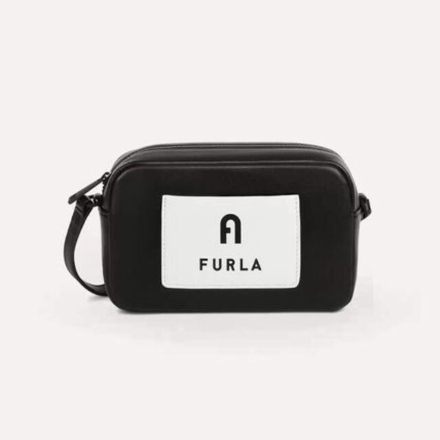 【新品未使用】 FURLA フルラ クロスボディバッグ バイカラー 黒 白