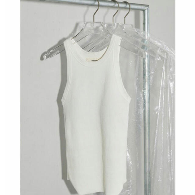 TODAYFUL(トゥデイフル)のTODAYFUL予約商品完売品Cupin Rib Tanktop レディースのトップス(タンクトップ)の商品写真