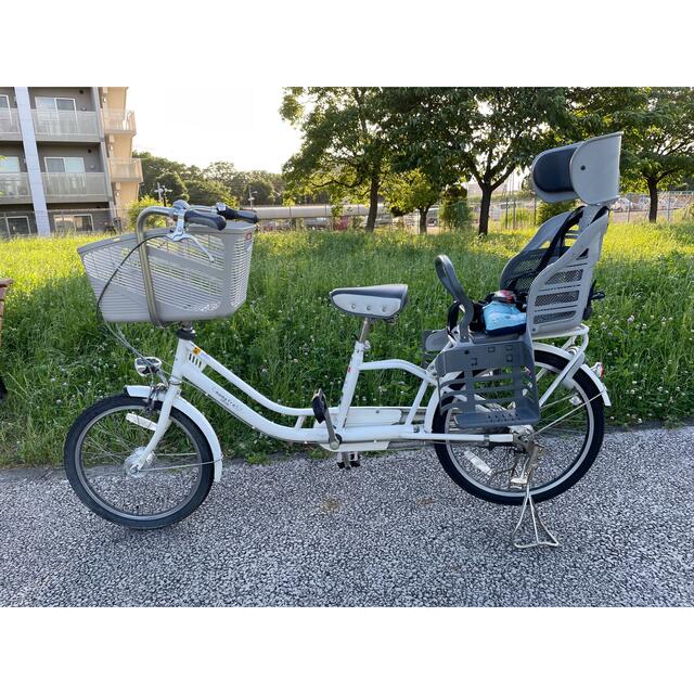 亀有駅 非電動 子供乗せ自転車