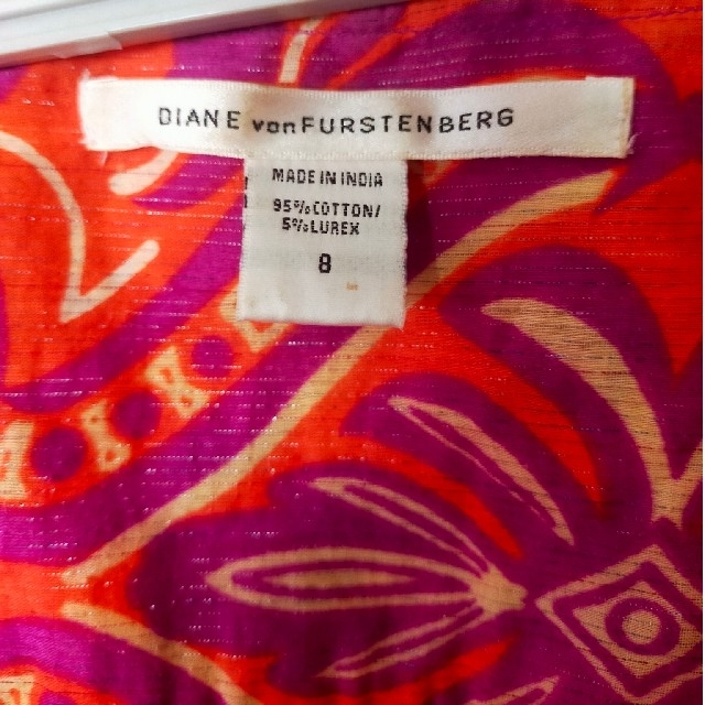 DIANE von FURSTENBERG(ダイアンフォンファステンバーグ)の春夏 ＤＶＦダイアンフォンファスティンバーグ ブラウス トップス カットソー レディースのトップス(カットソー(半袖/袖なし))の商品写真