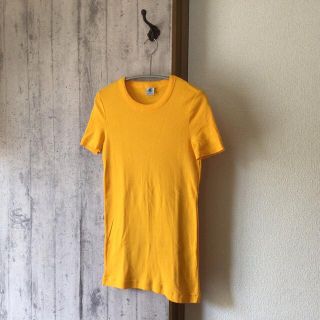 プチバトー(PETIT BATEAU)のプチバトー　14ans イエロー　黄色(Tシャツ(半袖/袖なし))