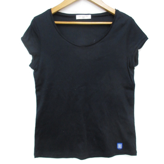 オールドイングランド(OLD ENGLAND)のオールドイングランド Tシャツ カットソー 半袖 Uネック 36 黒 /FF23(Tシャツ(半袖/袖なし))