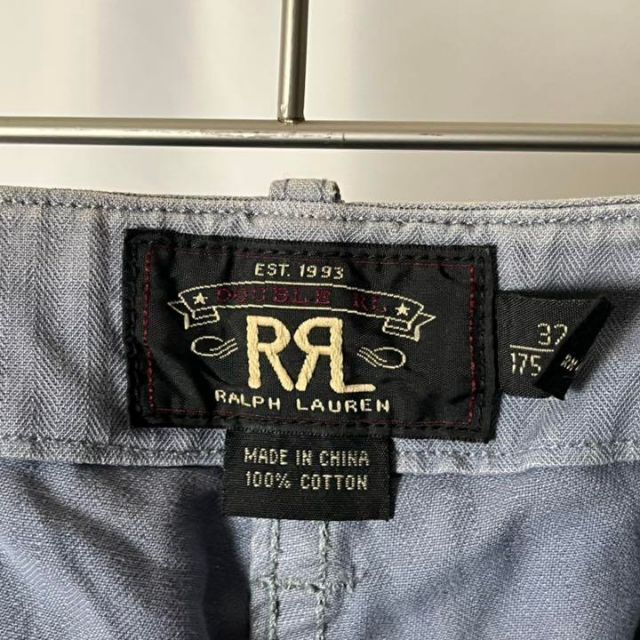 RRL - 【極上】RRL シンチバック ヘリンボーンツイル パンツ ワークの