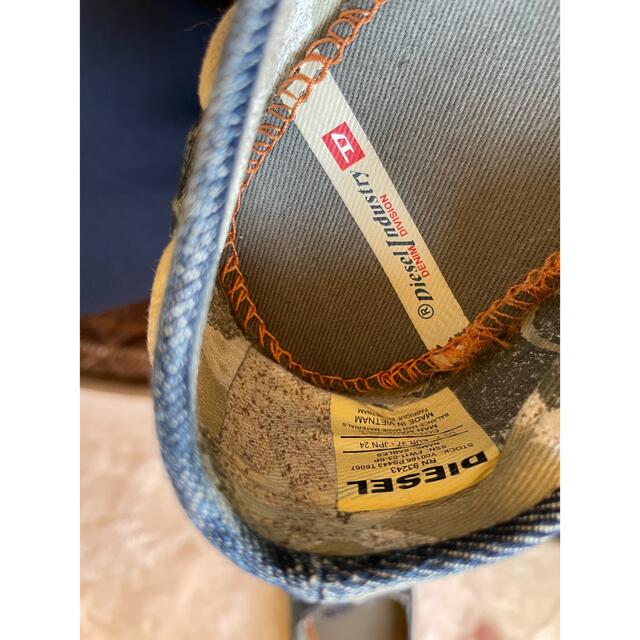 DIESEL(ディーゼル)のディーゼル⭐️デニムシューズ レディースの靴/シューズ(ハイヒール/パンプス)の商品写真