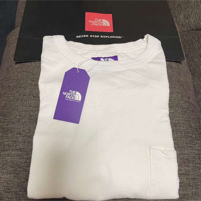 ノースフェイス パープルレーベル Tシャツ ナナミカ限定【L】ビッグポケットT