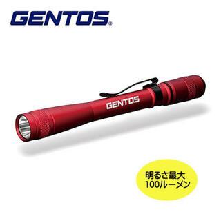 ジェントス(GENTOS)のGENTOS ジェントス 100lm 高出力ペンライト AP-100RD(ライト/ランタン)