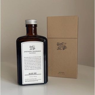 アポテーケフレグランス(APOTHEKE FRAGRANCE)のAPOTHEKE FRAGRANCE 【BLACK OUT】ほぼ新品(お香/香炉)