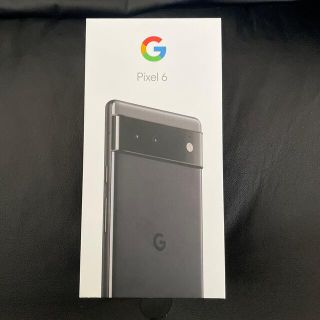 グーグル(Google)のPixel6  Stormy Black 128GB(スマートフォン本体)