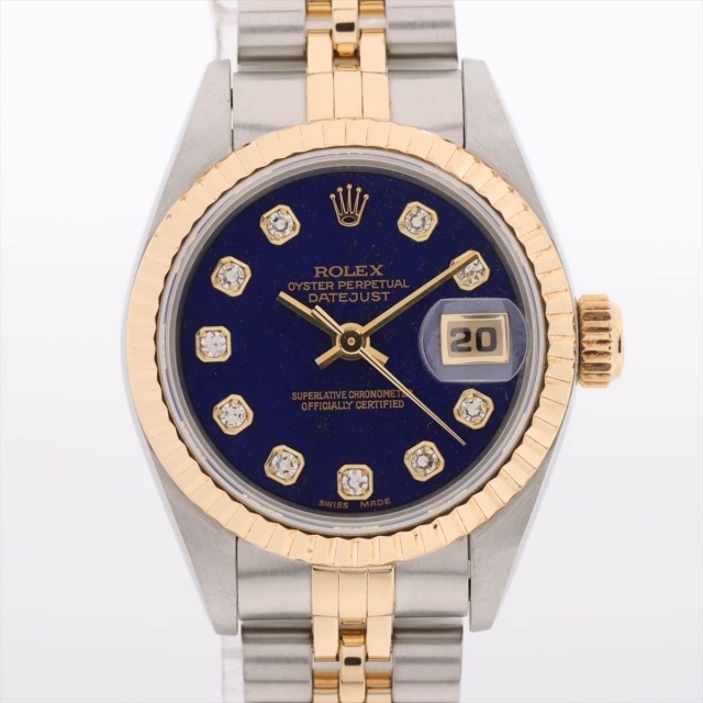 最高 ROLEX - ロレックス デイトジャスト SS×YG   レディース 腕時計 腕時計