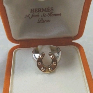 Hermes - 激レア♡エルメス ホースシュー リング 馬蹄  ヴィンテージ HERMES 廃盤