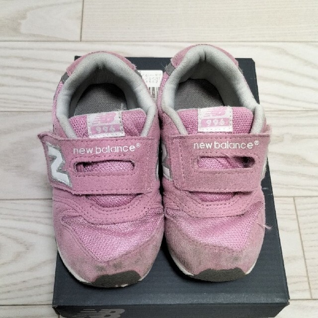 New Balance(ニューバランス)のニューバランス IV996 ピンク 16cm キッズ/ベビー/マタニティのキッズ靴/シューズ(15cm~)(スニーカー)の商品写真