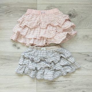 エニィファム(anyFAM)のanyFAM キュロット 2着セット 90size(スカート)