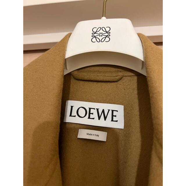 LOEWE(ロエベ)のLOEWE オーバーサイズ ベルテッド コート XS レディースのジャケット/アウター(ロングコート)の商品写真