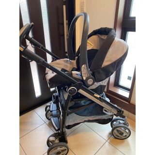 ペグペレーゴ(Peg-Perego)のペグペレーゴ　セット　新生児用　チャイルドシート　ベビーカー(ベビーカー/バギー)